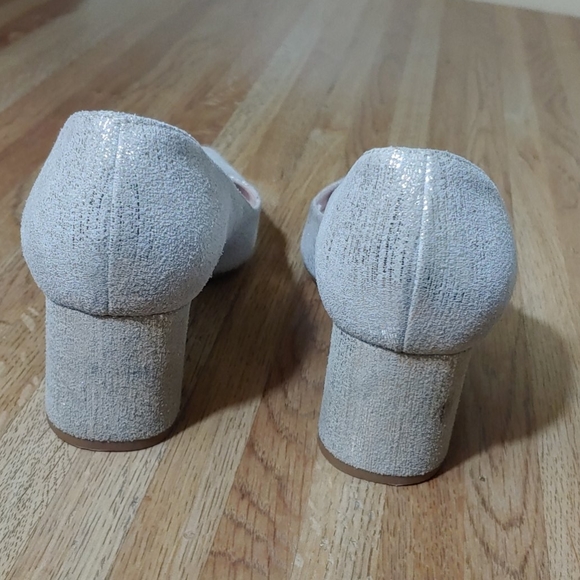 kate spade Madelyne Gold Shimmer Heels 5.5 - Picture 7 of 12